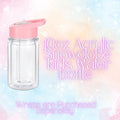 10oz Acrylic Snow Globe Kids Water Bottle
